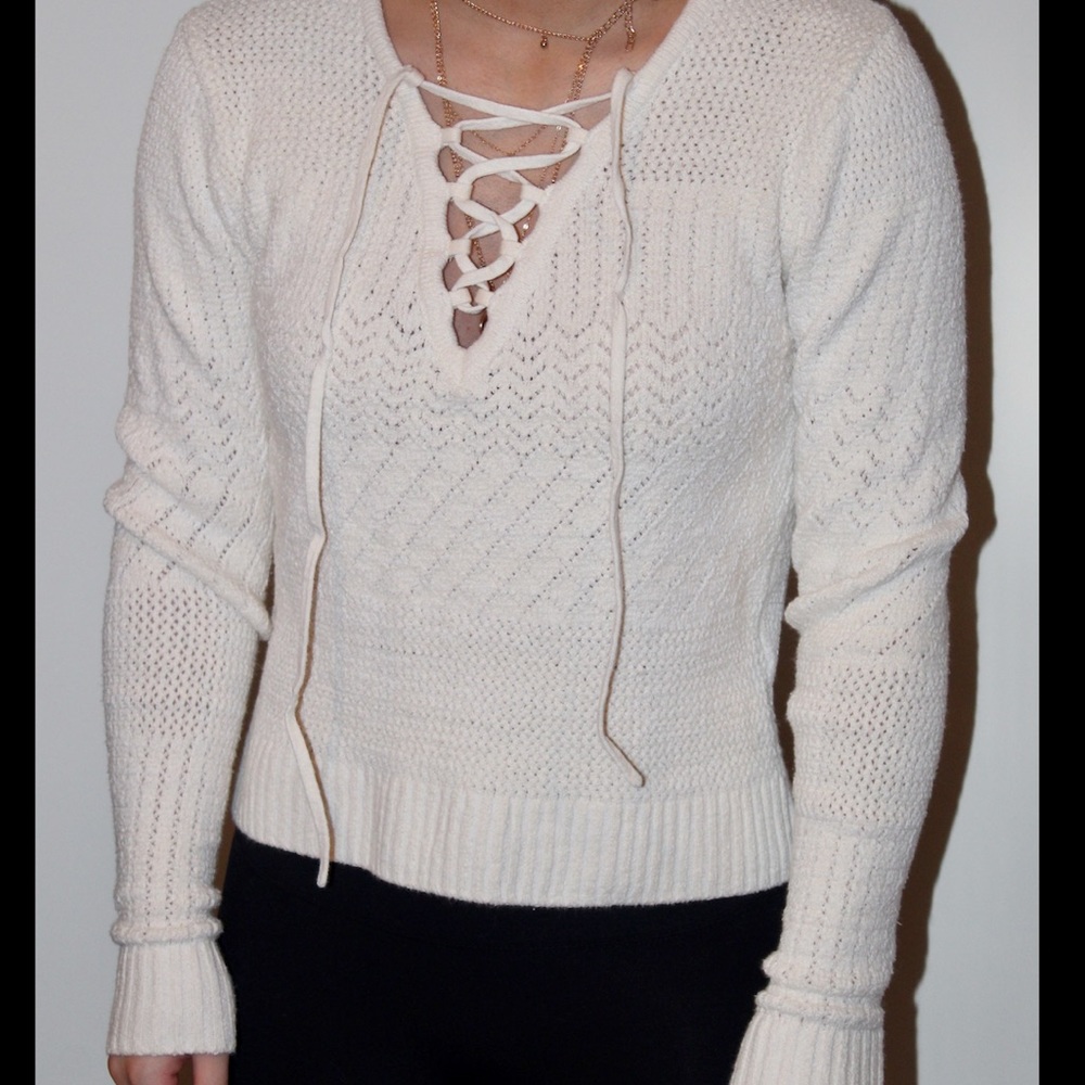 White sweater